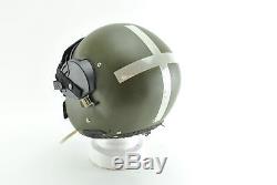 RAF RN Aircraft Pilot Flying Helmet Medium Broad Mk4B Bone Dome Flight Gear