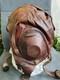 RARE 1941 WWII Soviet USSR Pilot Leather Flight Helmet Air force RKKA Sz. 60