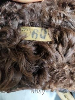 RARE 1941 WWII Soviet USSR Pilot Leather Flight Helmet Air force RKKA Sz. 60