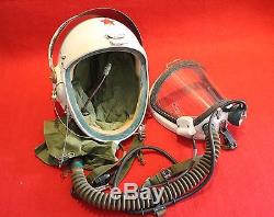 RARE Flight Helmet High Altitude Astronaut Space Pilots Pressured SIZE 2# 58#