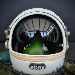 RARE Flight Helmet High Altitude Astronaut Space Pilots Pressured Size O# XXXL