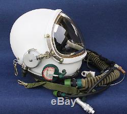 RARE Flight Helmet High Altitude Astronaut Space Pilots Pressured Size1# XXL DD