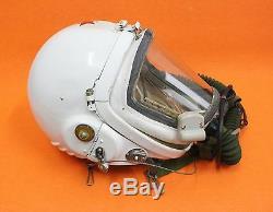 RARE Flight Helmet High Altitude Astronaut Space Pilots Pressured TK-1 1# 0016