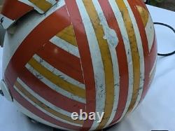 RARE Vintage AVIATION Fighter Pilot FLIGHT HELMET VISOR Vietnam Era US Navy USMC