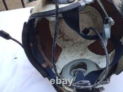 RARE Vintage AVIATION Fighter Pilot FLIGHT HELMET VISOR Vietnam Era US Navy USMC