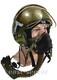 RARE Vintage Fighter Pilot Helmet ZSH-3B Armored USSR Air Force SU-25 MI-24 MI-8