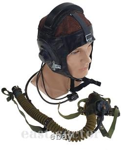 RARE Vintage Fighter Pilot Helmet ZSH-3B Armored USSR Air Force SU-25 MI-24 MI-8