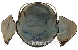 RARE Vintage Fighter Pilot Helmet ZSH-3B Armored USSR Air Force SU-25 MI-24 MI-8