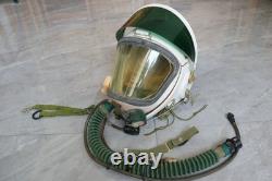 Rare Air Force Fighter Pilot Flight Helmet, Rare Yellow Sun Visor