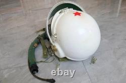 Rare Air Force Fighter Pilot Flight Helmet, Rare Yellow Sun Visor