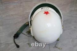Rare Air Force Fighter Pilot Flight Helmet, Rare Yellow Sun Visor