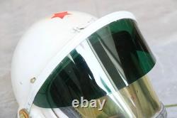 Rare Air Force Fighter Pilot Flight Helmet, Rare Yellow Sun Visor
