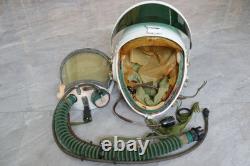 Rare Air Force Fighter Pilot Flight Helmet, Rare Yellow Sun Visor
