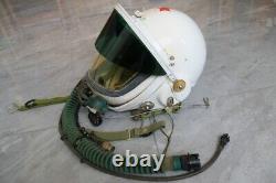 Rare Air Force Fighter Pilot Flight Helmet TK-1, Rare Yellow Face Shield