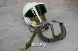 Rare Air Force Fighter Pilot Flight Helmet TK-1, Rare Yellow Face Shield