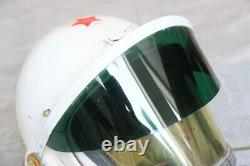 Rare Air Force Fighter Pilot Flight Helmet TK-1, Rare Yellow Face Shield