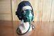 Rare Early Chinese Pilot Leather Flight Helmet, Oxygen Mask