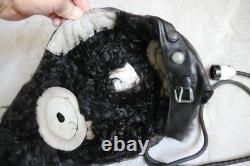 Rare Early Original MiG/Su Pilot Leather Flight Helmet, Aviation Goggles
