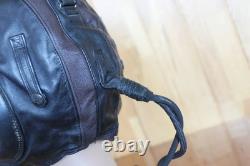 Rare Early Original MiG/Su Pilot Leather Flight Helmet, Aviation Goggles