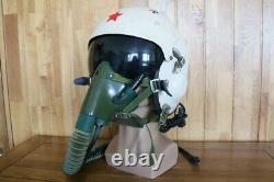 Rare Fighter Pilot Flying Helmet Tk-2A(1#/largest) Oxygen Mask 6505