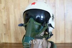 Rare Fighter Pilot Flying Helmet Tk-2A(1#/largest) Oxygen Mask 6505