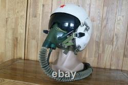 Rare Fighter Pilot Flying Helmet Tk-2A Oxygen Mask Ym-6505