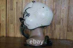Rare Fighter Pilot Flying Helmet Tk-2A Oxygen Mask Ym-6505