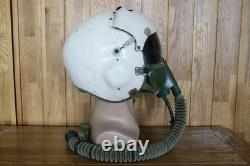 Rare Fighter Pilot Flying Helmet Tk-2A Oxygen Mask Ym-6505