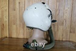 Rare Fighter Pilot Flying Helmet Tk-2A Oxygen Mask Ym-6505