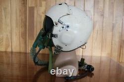 Rare Fighter Pilot Flying Helmet Tk-2A Oxygen Mask Ym-6505