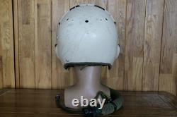 Rare Fighter Pilot Flying Helmet Tk-2A Oxygen Mask Ym-6505