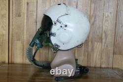 Rare Fighter Pilot Flying Helmet Tk-2A Oxygen Mask Ym-6505