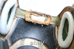 Rare Fighter Pilot Flying Helmet Tk-2A Oxygen Mask Ym-6505