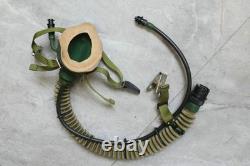 Rare Fighter Pilot Flying Helmet Tk-2A Oxygen Mask Ym-6505