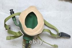 Rare Fighter Pilot Flying Helmet Tk-2A Oxygen Mask Ym-6505