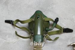 Rare Fighter Pilot Flying Helmet Tk-2A Oxygen Mask Ym-6505