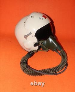 Rare Fighter Pilot Flying Helmet Tk-2A Oxygen Mask Ym-6505 Ym- 6512