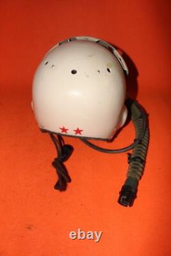 Rare Fighter Pilot Flying Helmet Tk-2A Oxygen Mask Ym-6505 Ym- 6512