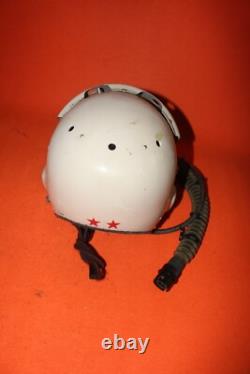 Rare Fighter Pilot Flying Helmet Tk-2A Oxygen Mask Ym-6505 Ym- 6512