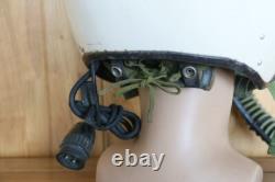 Rare Fighter Pilot Protection Helmet Tk-2A(1#/58) Oxygen Mask Ym-6505