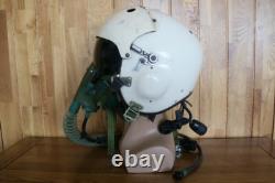 Rare Fighter Pilot Protection Helmet Tk-2A(1#/58) Oxygen Mask Ym-6505