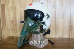 Rare Fighter Pilot Protection Helmet Tk-2A(1#/58) Oxygen Mask Ym-6505