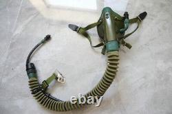Rare Fighter Pilot Protection Helmet Tk-2A(1#/58) Oxygen Mask Ym-6505