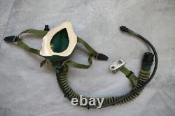 Rare Fighter Pilot Protection Helmet Tk-2A(1#/58) Oxygen Mask Ym-6505