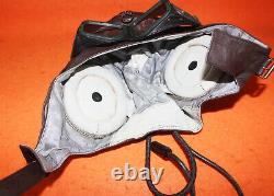 Rare Flight Helmet Fighter Pilot Flight Leather Helmet Goggles Oxygen Mask