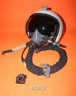 Rare Flight Helmet SU- 27/ 30 Air Force Fighter Pilot Oxygen Mask