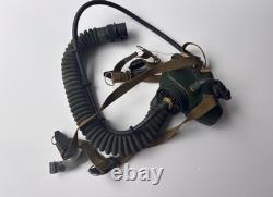 Rare Soviet Aviation Pilot KM 30 M Mask Size 1 +Oxygen Bladder Set
