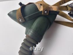 Rare Soviet Aviation Pilot KM 30 M Mask Size 1 +Oxygen Bladder Set