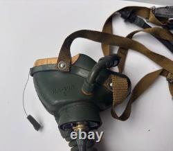 Rare Soviet Aviation Pilot KM 30 M Mask Size 1 +Oxygen Bladder Set