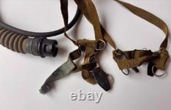 Rare Soviet Aviation Pilot KM 30 M Mask Size 5 +Oxygen +Bladder + Original Bag